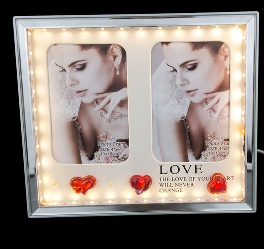"Double Picture Frame" | Al Qamar Gift